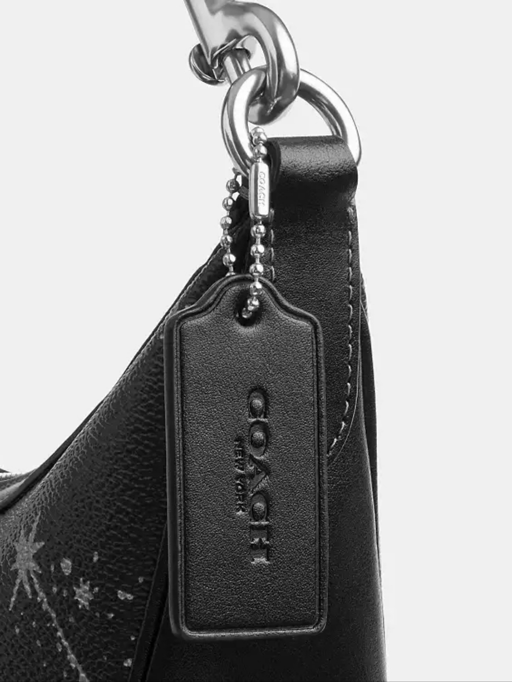 *NWT* COACH Aria Black Star Bag - Picture 9 of 13